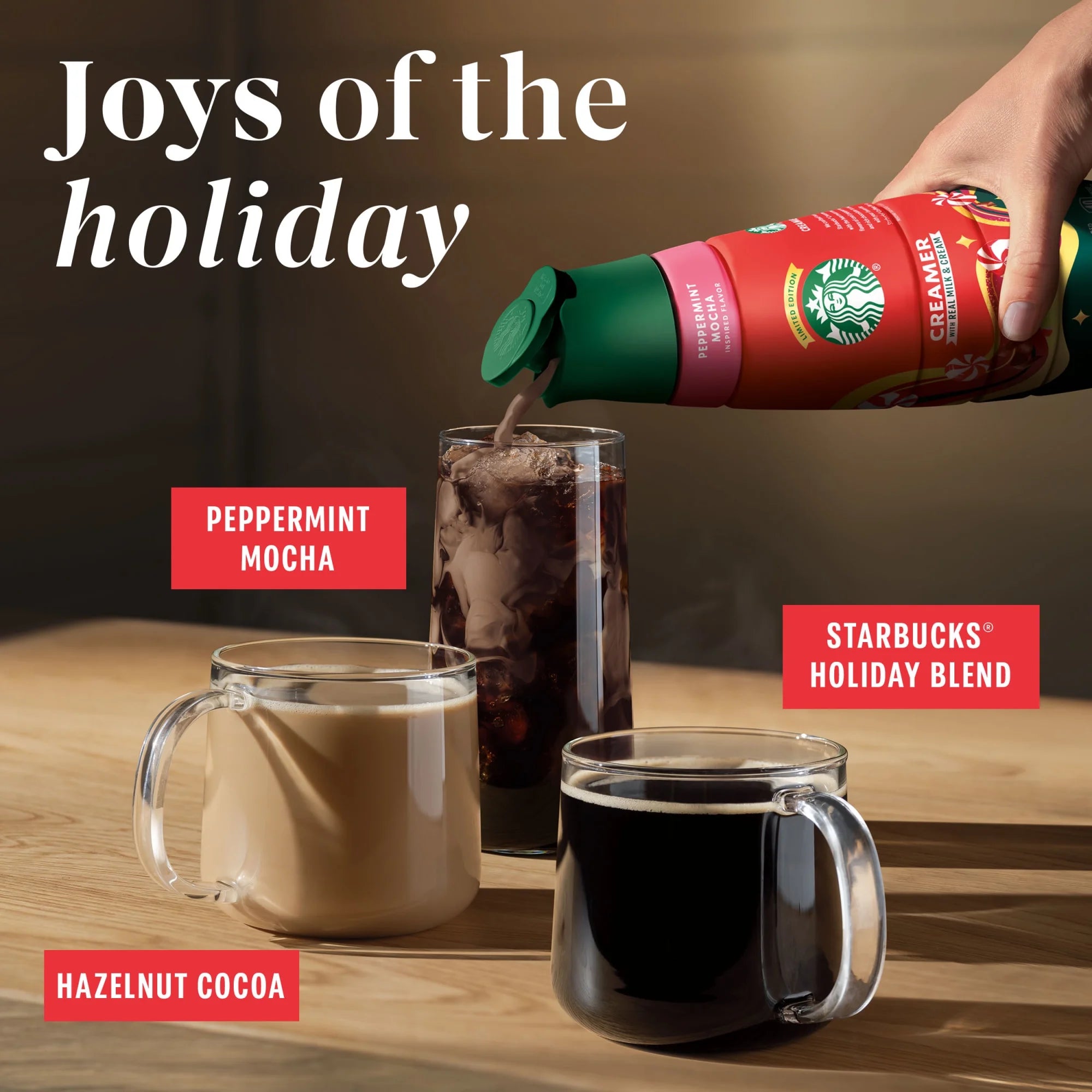 Starbucks Holiday Blend, Medium Roast Coffee, Keurig K-Cup Coffee Pods, 22 Count